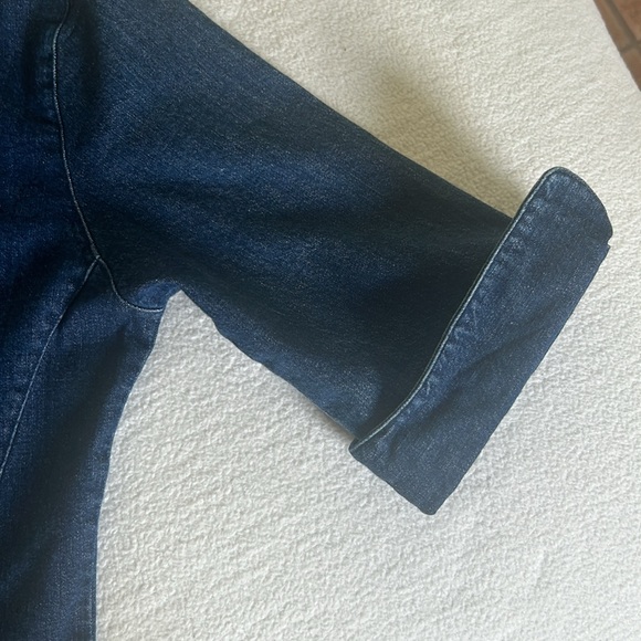 F.by Faconnable jeans blouse size xs 98% cotton 2% spandex perfect condition - Picture 3 of 7
